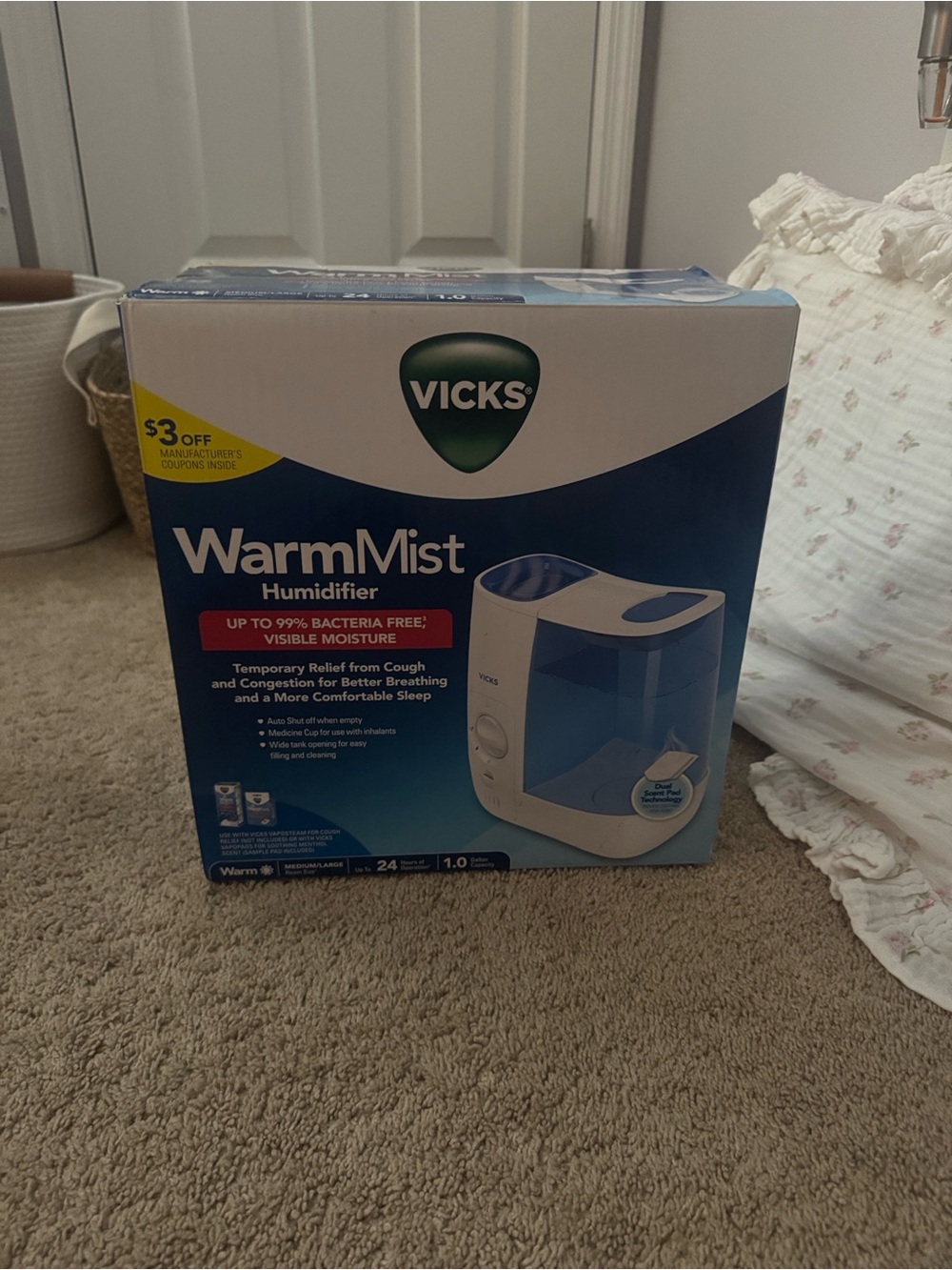 Vicks Warm Mist  (No inserts included!!)